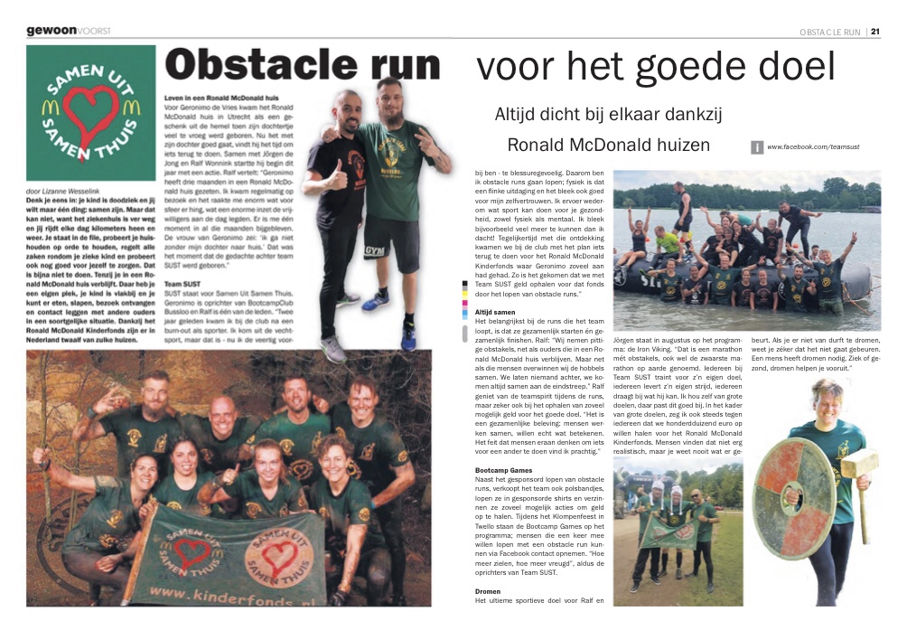 Gewoon Voorst zomer 2019 Team SUST