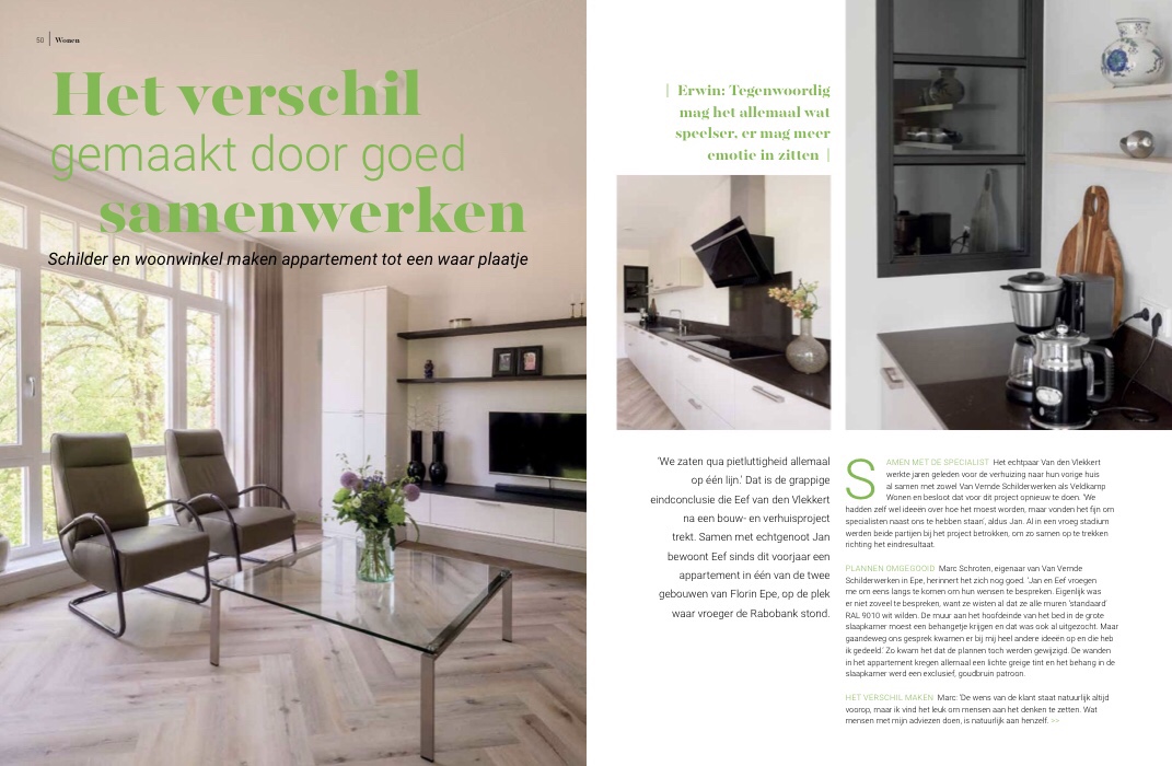 OmWonen editie 6 Van Vemde Schilderwerken + Veldkamp Wonen