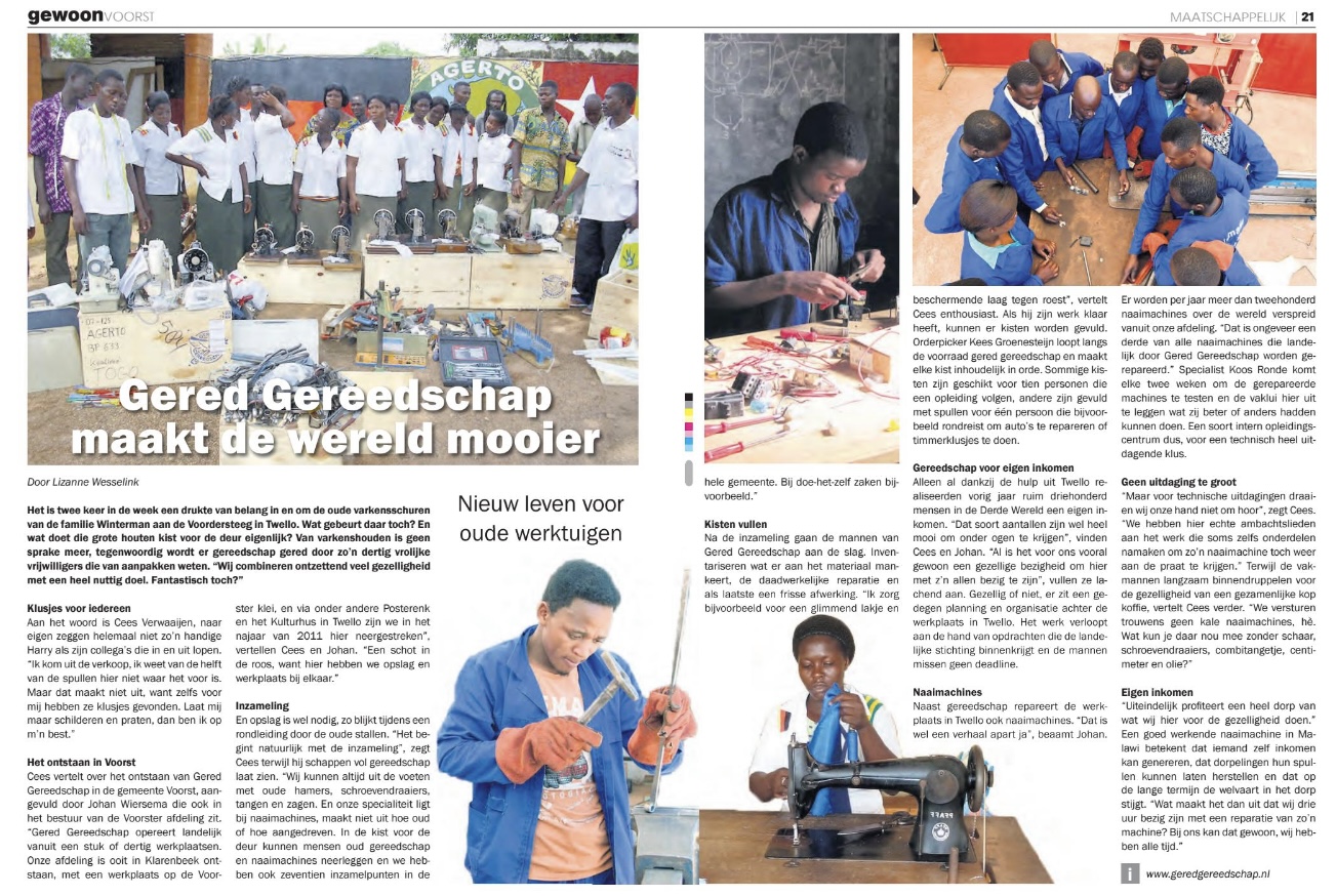 Gewoon Voorst Uitgeverij Stedendriehoek Gered Gereedschap